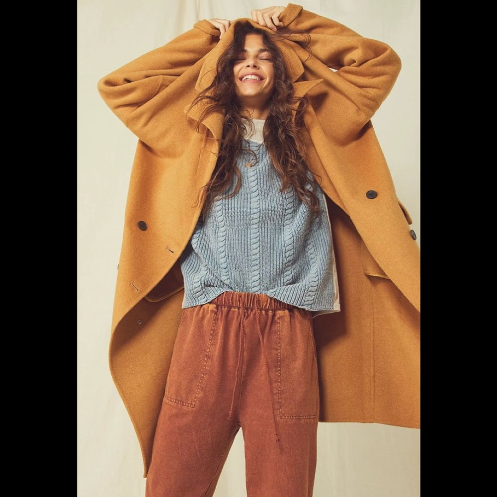 Free People Adore You Wool Coat